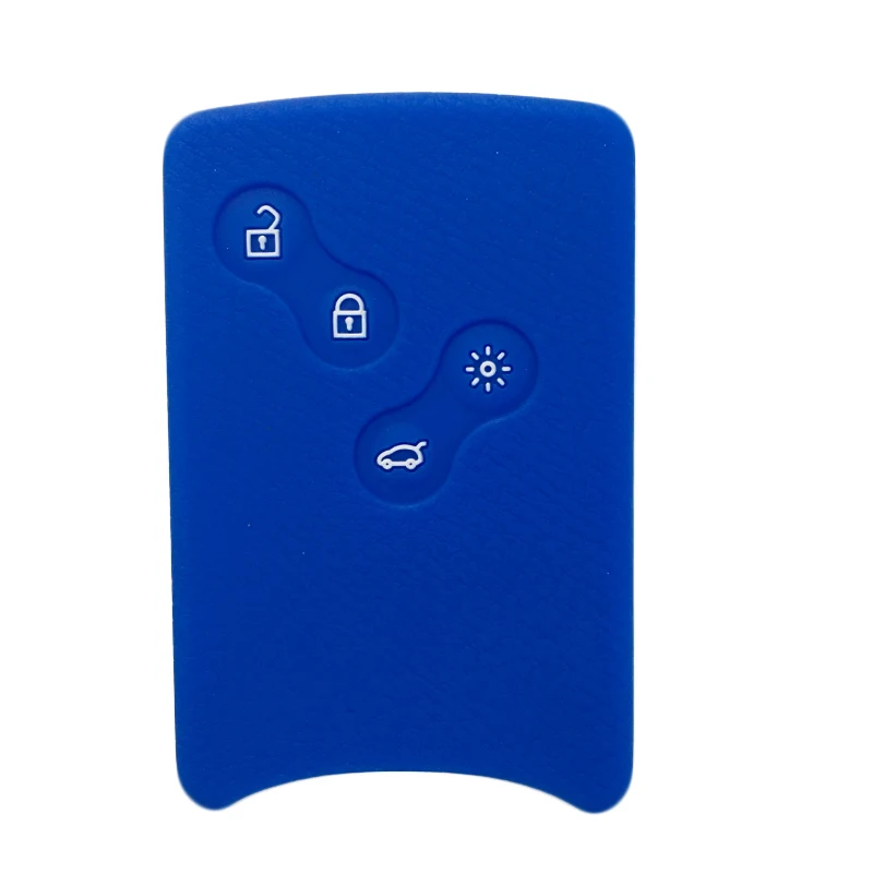 Soft Silicone Car Key Cover Fob For Renault Kaptur Clio 4 Megane 3 Logan Koleos Zoe scenic 3 Danilo Captur Laguna Key Case key case key case cover