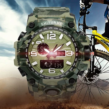 

New S Shock Men Sports Watches Big Dial Sport Watches For Men Luxury Brand LED Digital Military Waterproof Wrist Watches