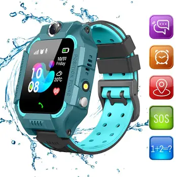 

Kids Smart Watches Touch Screen Phone Call Watches Camera Anti-Lost SOS Learning Toy for Boys Girls