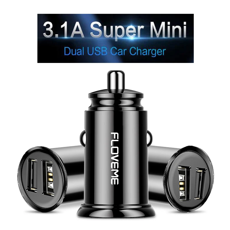 FLOVEME 15 Вт Быстрая зарядка 3 0 USB Автомобильное зарядное устройство для Xiao Mi9 Huawei