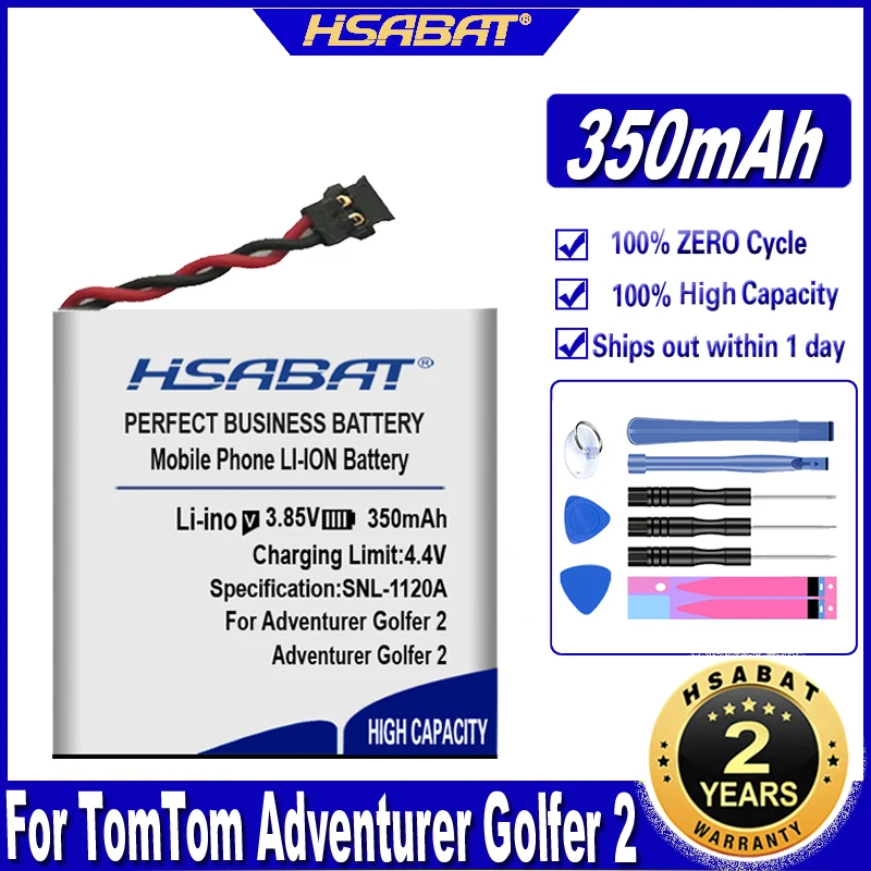 Аккумулятор HSABAT Adventurer Golfer 2 350 мАч для умных часов TomTom | Мобильные телефоны и