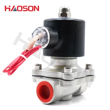 

Normally closed AC 220V,DC 12V 24V , solenoid valve, 304 stainless steel, water valves,DN10 DN15 DN20 DN25 DN32 DN40 DN50