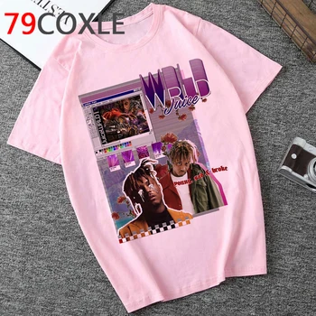 

RIP JUICE WRLD 999 Rest In Heaven T Shirt Men Unisex Funny Cartoon T-shirt Fashion Anime Graphic T-shirt Hip Hop Top Tees Male