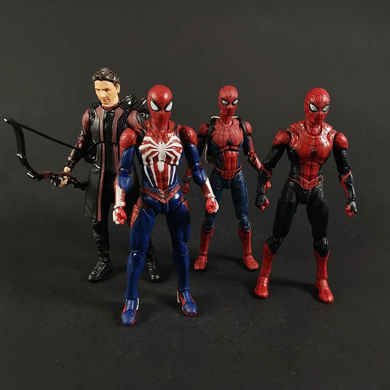 SHF Spider Man Homecoming The Spiderman PVC Action Figure with Accessories | Игрушки и хобби