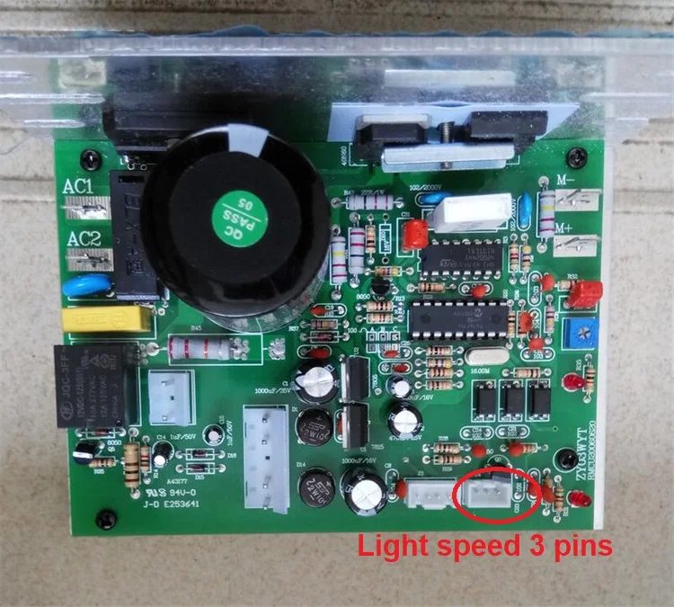 Free Shipping ZY03WYT Magnetic speed Light speed SHUA brothers treadmill circuit board motherboard driver control treadmill