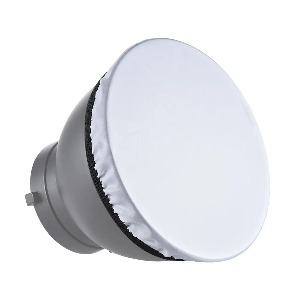 1 шт. фотография света мягкий белый чехол светорассеивателя для " 180 мм Стандартный студийный стробоскоп отражатель