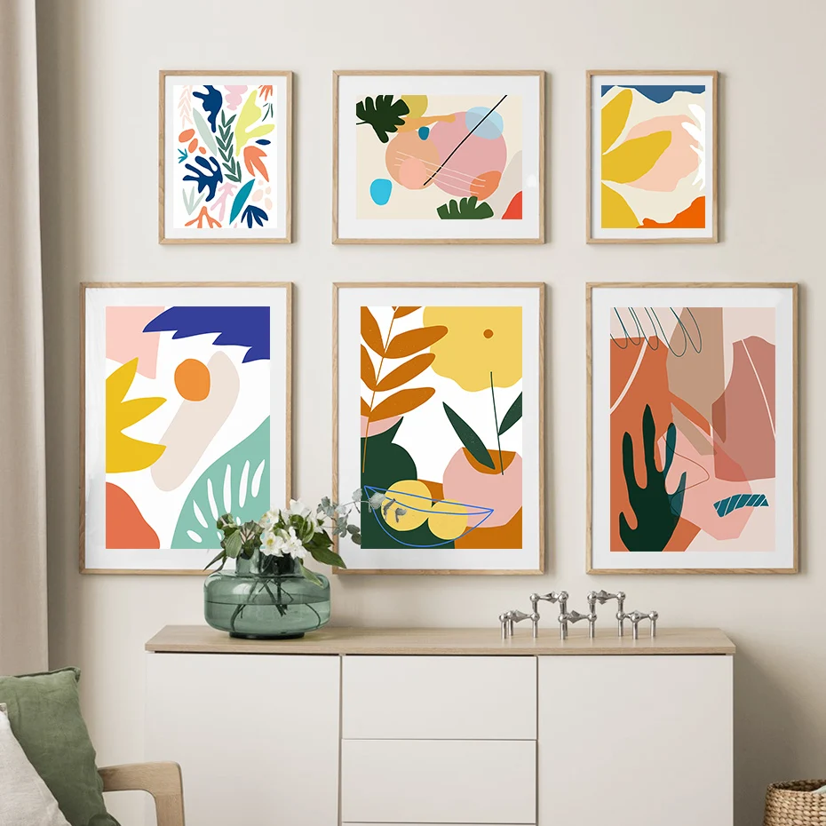 Colorful Tropical Plants Leaves Canvas Colorful Tropical Plants Leaves Canvas