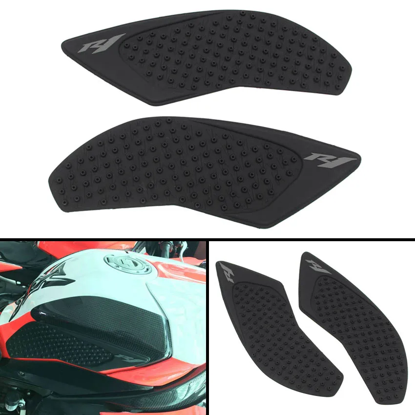 Бак тяги Сторона Pad газа Колено ручка протектор стикер для Yamaha YZF R1