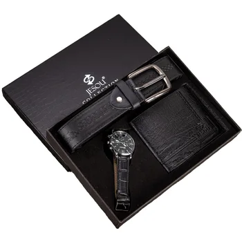 

2020 Men's Gift Set Beautifully Packaged Watch + Wallet Leather Belt Set Creative Combination Set
