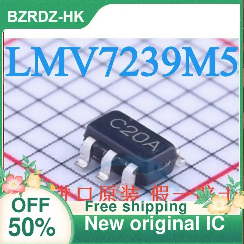 

10 шт. LMV7239M5X :C20A SOT23-5 новый оригинальный IC