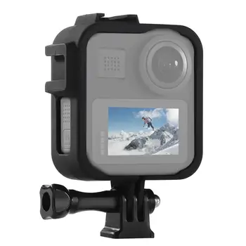 

Plastic Protective Frame for Gopro MAX Standard Open Shell Protector + Lone Screw + Base Mount for Go Pro MAX Camera Accessory
