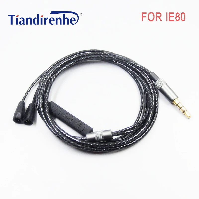Tiandirenhe ie80 кабель для наушников Sennheiser IE8 IE80 IE8i обновление Замена одинарные