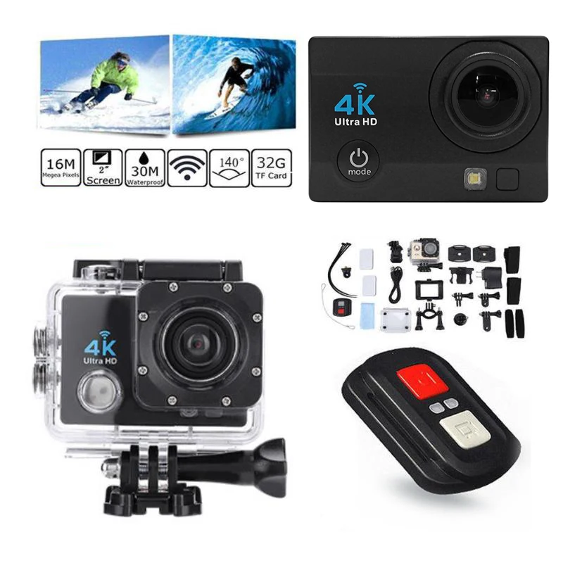 BESTSports камера 4K беспроводная Wifi Hd уличная Водонепроницаемая смарт-камера Мини спортивная Dv