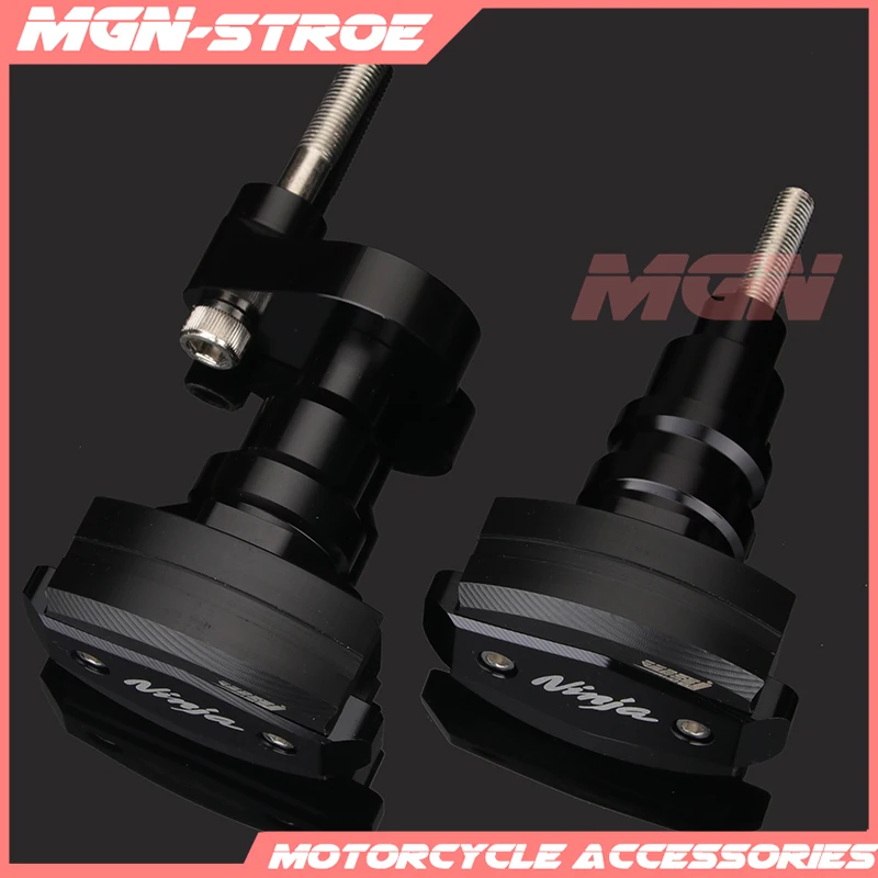 Мотоцикл CNC Краш Pad рамка ползунок Защитная защита для ZX6R ZX636 ZX-6R ZX 636 6R 2007 2008 07 08
