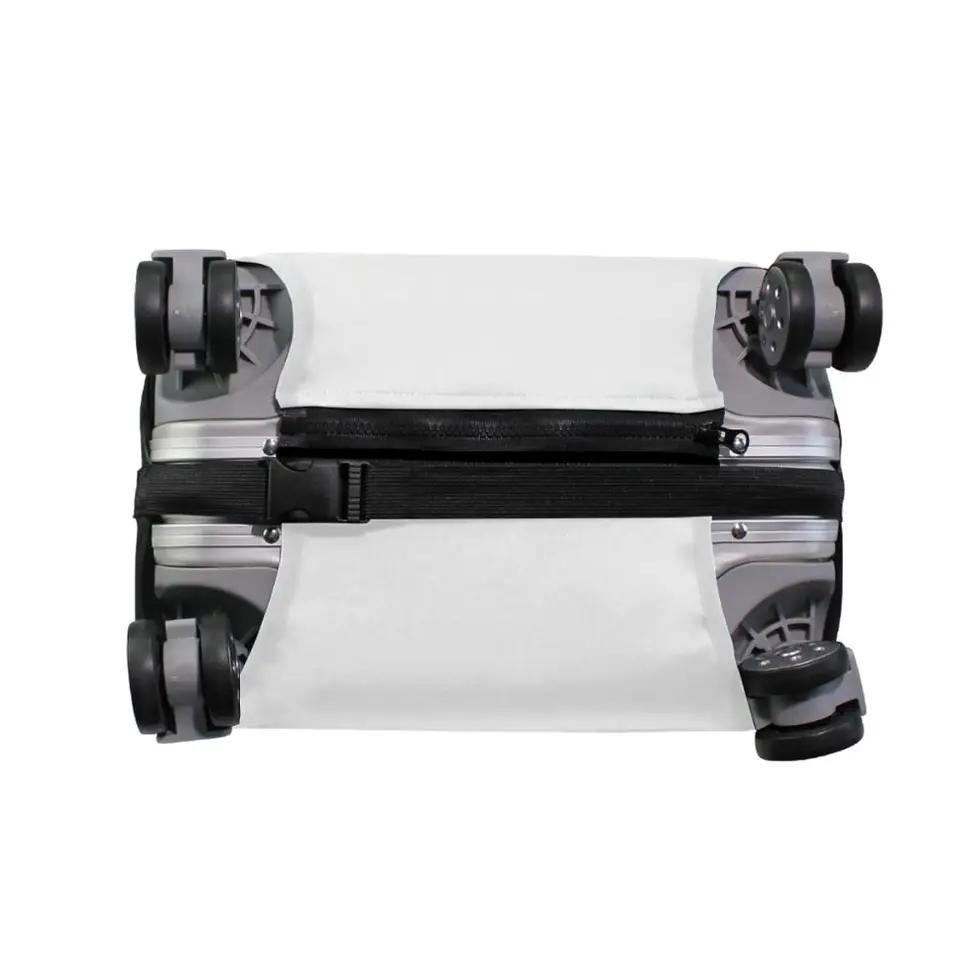 Bigcardesigns Copertura Elasticizzata Per Valigia Cool Black Travel - Adatta Per Bagagli Da 45 A 55 Cm
