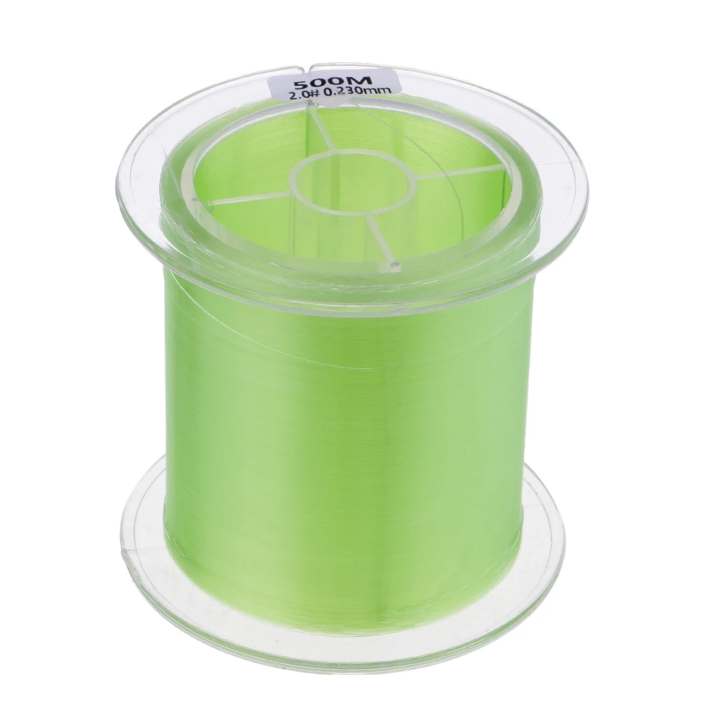 1 Roll 500m Fishing Line Nylon Line Monofilament Line Casting Fishing Line Ultra-high sensitivity with near zero stretch
