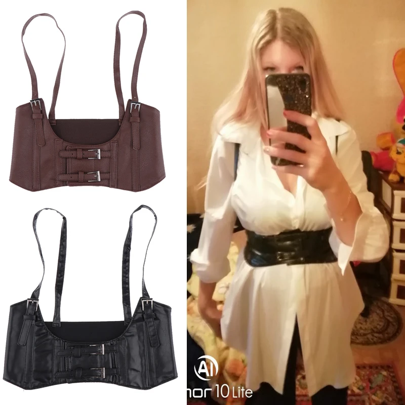 Leather underbust belt Clearance