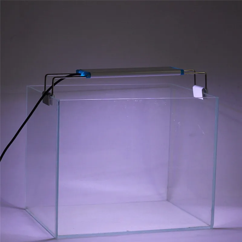  Super Slim Aquarium LED Lighting Aquatic Plant Growing Light 18-58cm Extensible Waterproof Clip-on Lamp For Fish Tank1