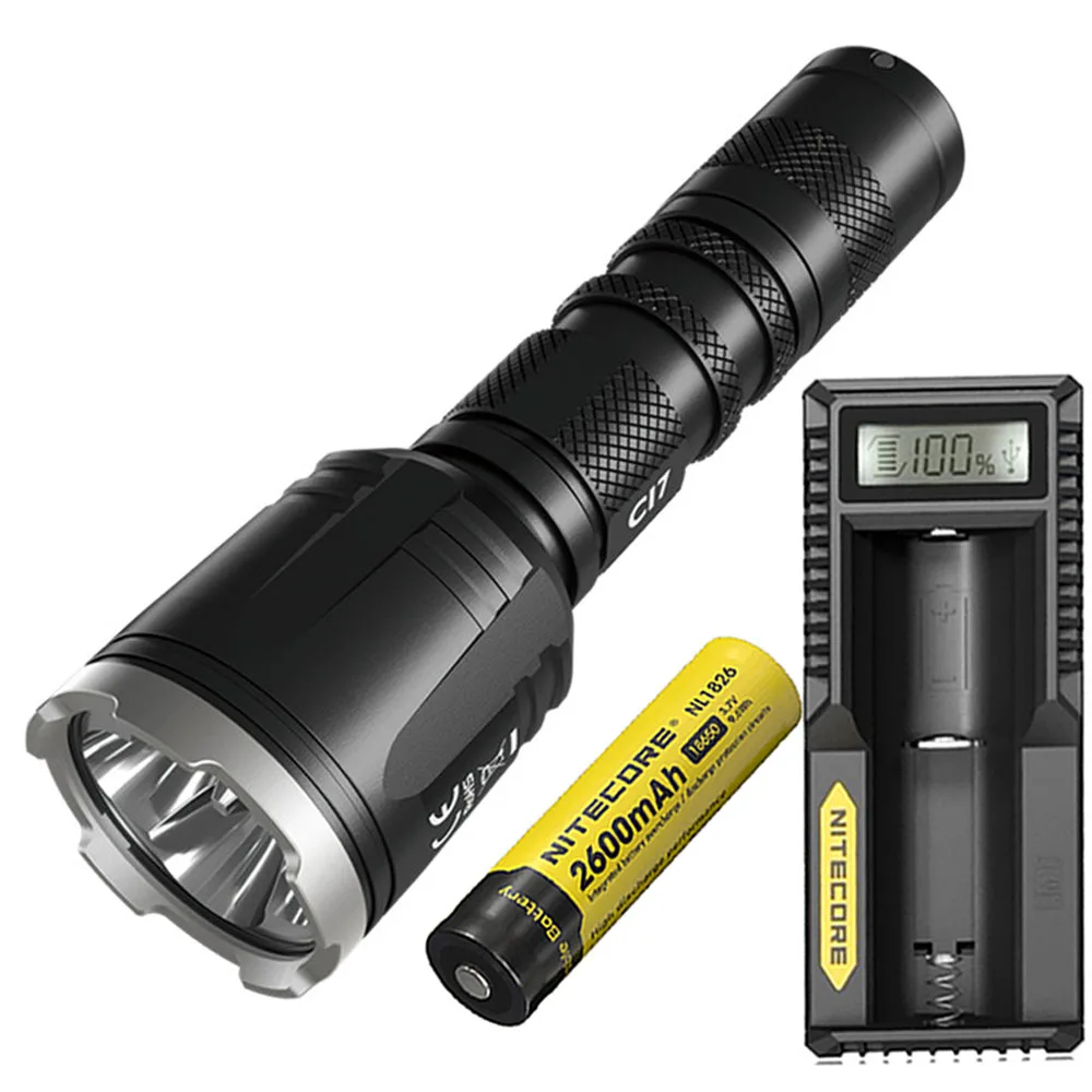 CI7 NL1826 UM10 NITECORE CI7 Тактический ИК-фонарик комплект 4* CREE XP-G3 S3 4* SST-10-IR светодиоды Макс 2500 люмен 7000 МВт открытый свет охота факел - Испускаемый цвет: CI7 NL1826 UM10