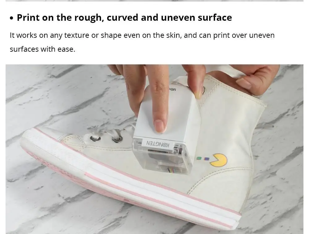 KONGTEN Handheld Inkjet Printer with Cartridge for Color Logo Printing on Metal Glass Paper and Plastic 4 KONGTEN Handheld Inkjet Printer with Cartridge for Color Logo Printing on Metal Glass Paper and Plastic 9