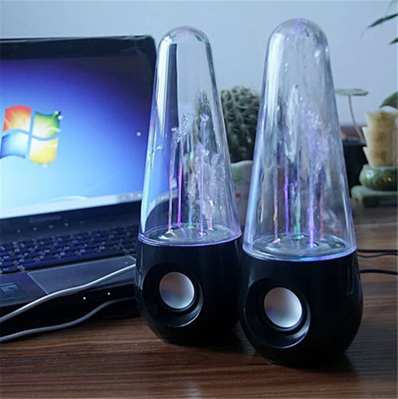 Светодиодная Колонка фонтан для танцев на воде объемный Hi Fi сабвуфер с 3D эффектом
