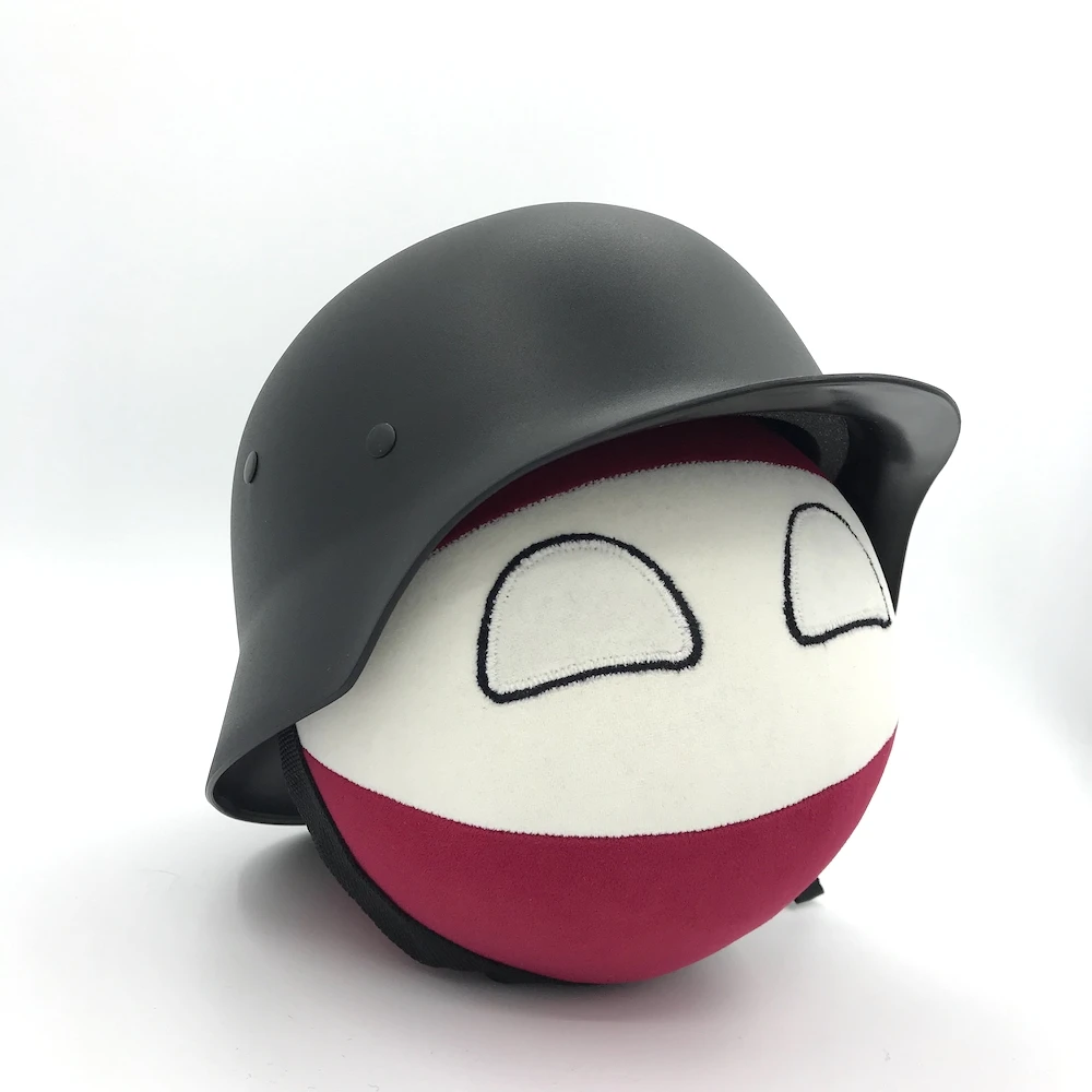 Austria Ball and M35 Helmet Doll AUT countryballs plushies Cosplay  Polandball Plush Toy for Gift 20CM - AliExpress