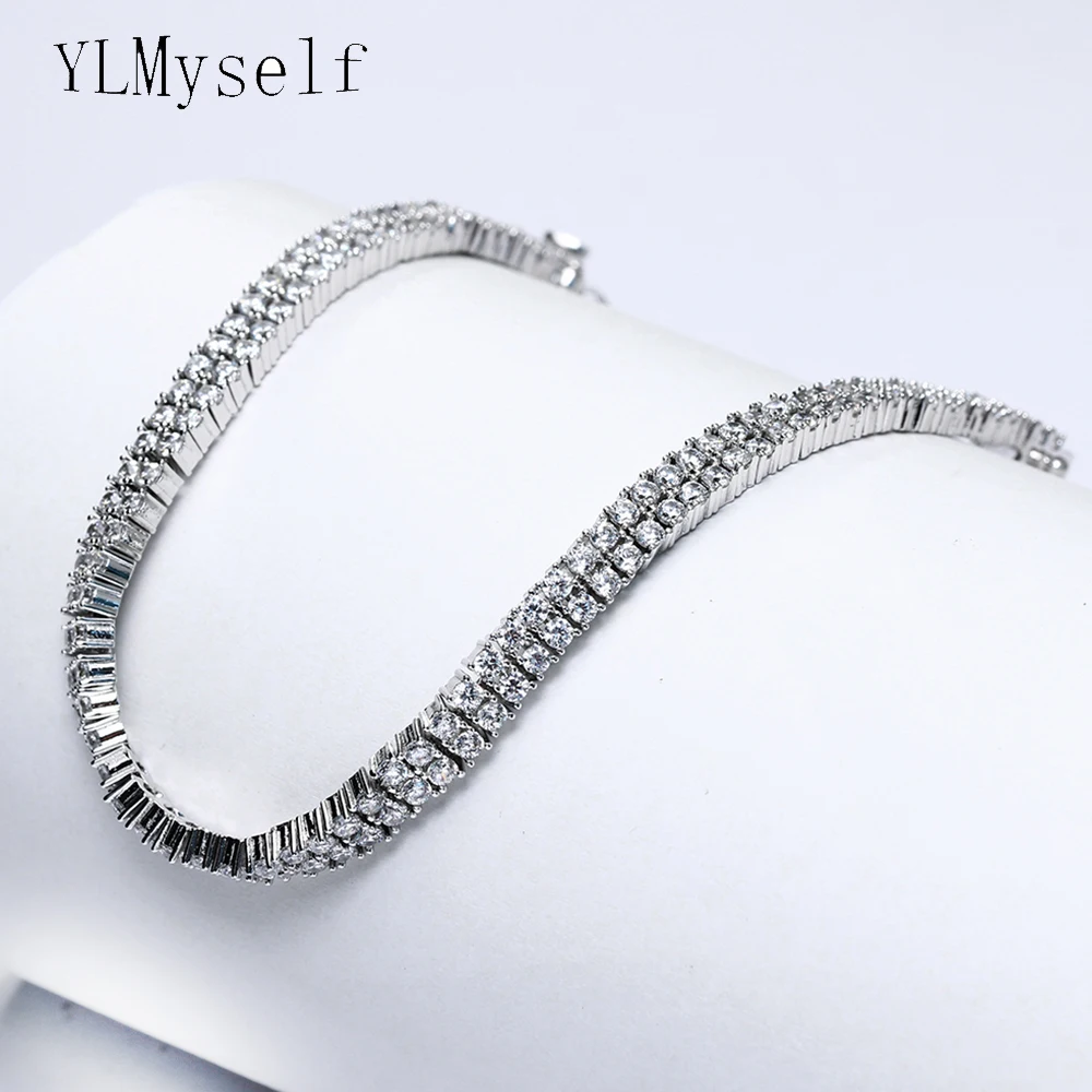 2 lines diamond bracelet (1)