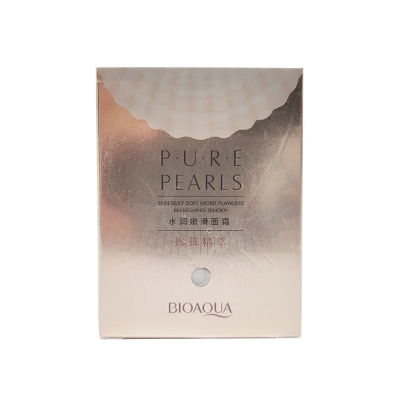 Крем для лица BIOAQUA Pure Pearl Essence отбеливающий крем увлажняющий против морщин