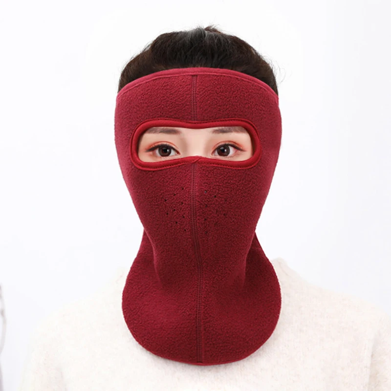 

Men Women 2in1 Mask Earmuff Face Protection Warm Dustproof Breathable Thickened Double-sided Material Large Face Can Be Worn