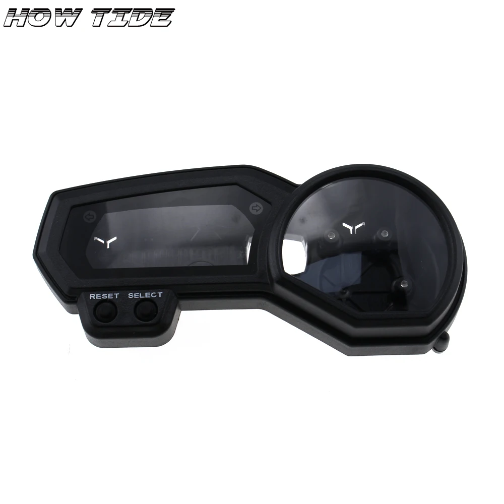 

Футляр для измерительных приборов motorcyclзеркаed, датчики, одометр, тахометр, корпус, корпус для Yamaha FZ1 FZ1N FZ6 FZ6N SingleTurn 06-13