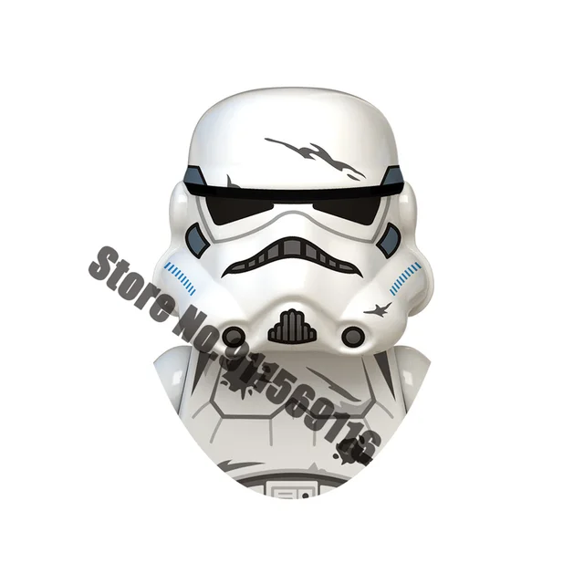 Stormtroopers Building Blocks Snowtroopers Jet Flame Scout Trooper Admiral Thrawn Tarkin Moff Gideon Star Action Figure Wars Toy C-SW691