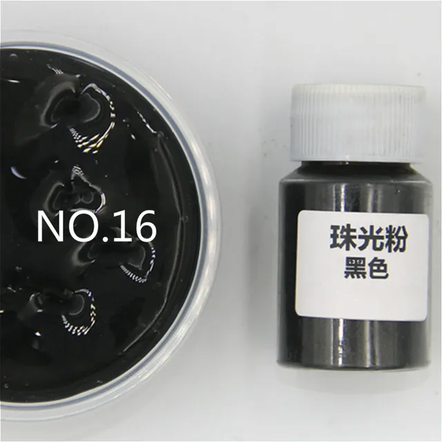 Diy Handmade Pearlescent Mica Powder Epoxy Resin Dye Pearl Pigment Resin Glue Pigments Material Crystal Mold 16
