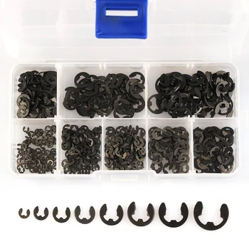 

550Pcs 1.5-6mm Internal and External Snap Ring Retaining Ring Collar Washer Snap Ring Repair Classification Set