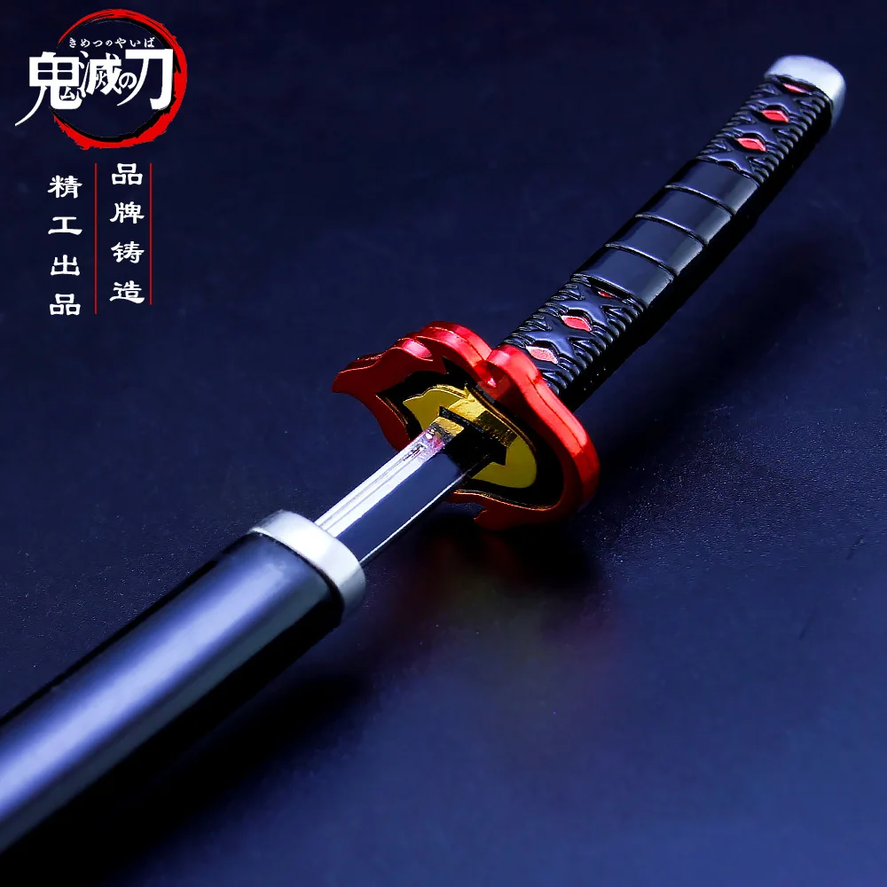 Cosplay&ware 255mm Anime Demon Slayer Cosplay Props Kimetsu No Yaiba Kamado Tanjirou The Katana Wheel Sword With Sheath Decoration -Zentai shop online H10f068b45fc14ce8b04ebf98c94cf88a2.jpg