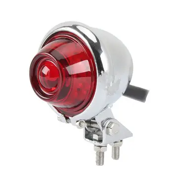 

Motorcycle Bates Style Convex Lens LED Brake Stop Tail Light Lamp For Harley Honda Yamaha Suzuki Kawasaki Street bike Cruiser