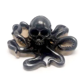 

3d squid skull silicone mold chocolate cake mold handmade resin plaster craft tool