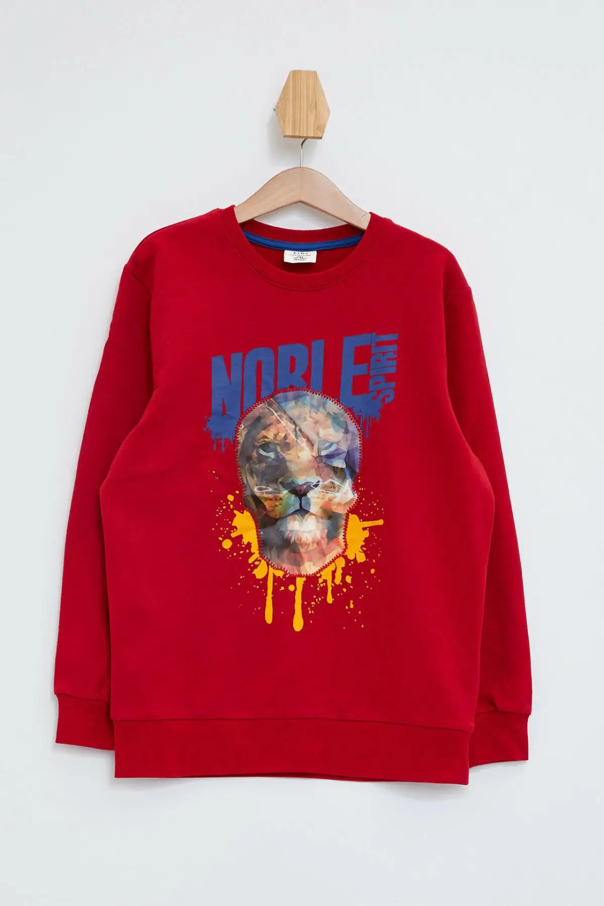 

DeFacto Boy Fashion Skull Pattern Pullovers Casual Loose Crewneck Pullovers Boy Leisure Pullovers Autumn New - M4623A619WN