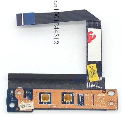 Новый оригинальный для Lenovo G470 G475 G570 G575 Кнопка питания ВКЛ./ВЫКЛ. Плата