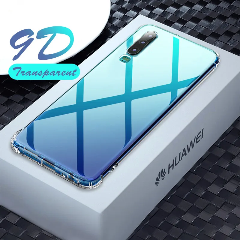 Мягкий чехол с воздушной подушкой для Huawei Honor 8X Max 8C 10 9 8 Lite Play P30 P20 Mate 20X10 Pro Nova 4 3i Y9 P