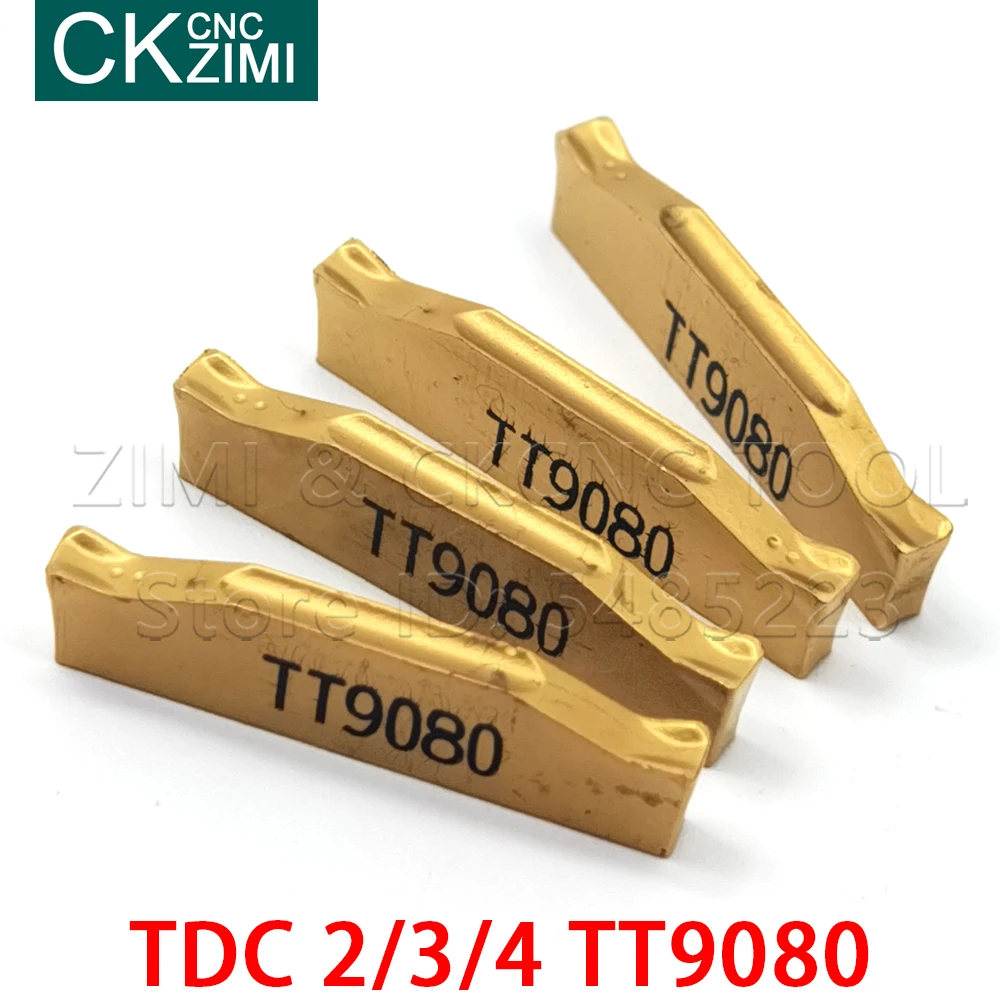 Твердосплавные вставки TDC2 TDC3 TDC4 TT9080 токарные инструменты двусторонняя Обработка
