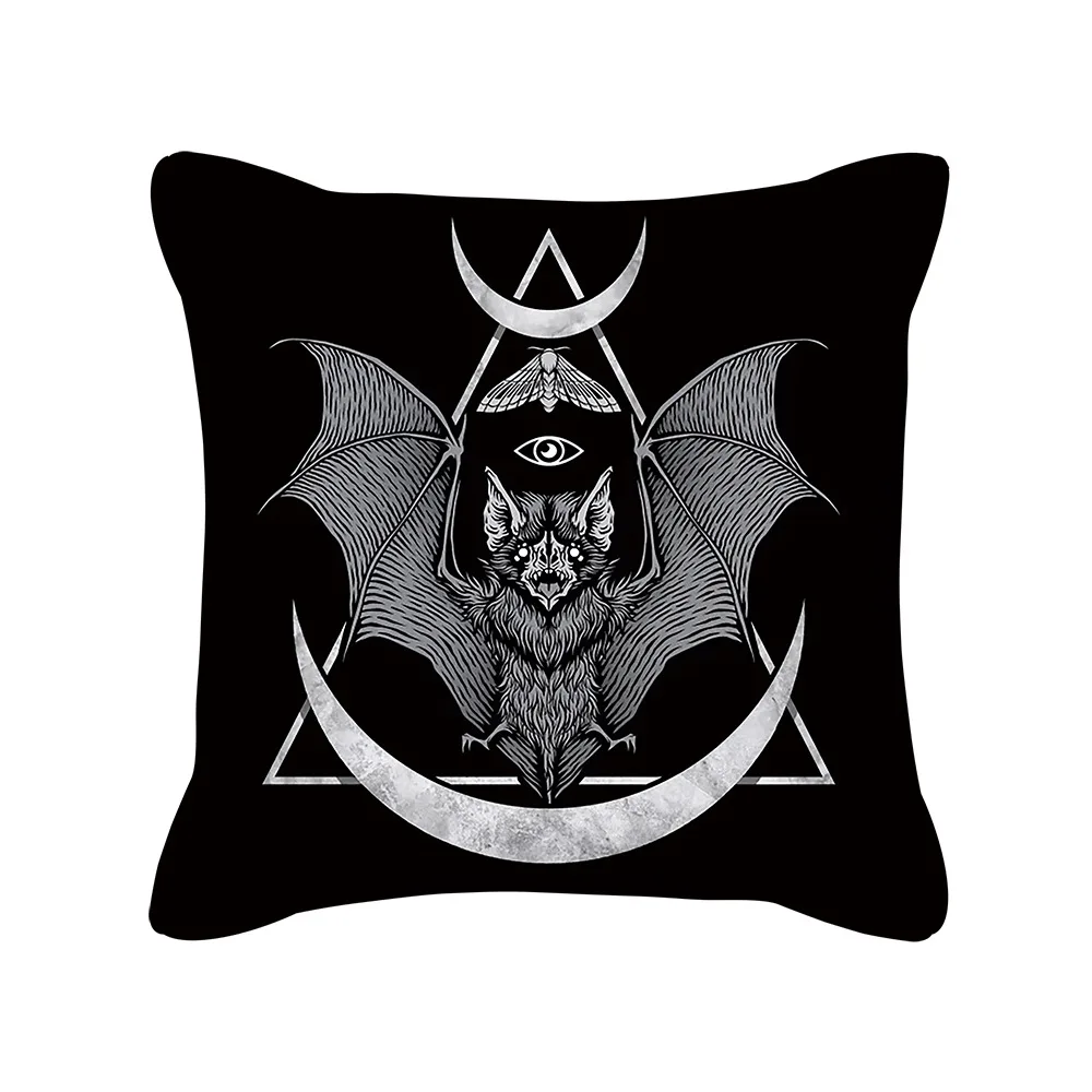 Punk Style Cushion Cover Skull Print Office Sofa Car Pillow Case Home Decor Throw Pillow Cover Outdoor Square Pillowcase45x45cm Punk Style Cushion Cover Skull Print Office Sofa Car Pillow Case Home Decor Throw Pillow Cover Outdoor Square Pillowcase45x45cm