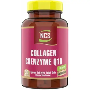 

NCS Collagen Coenzyme Q10 Biotin Selenium Zinc 30 Tablet