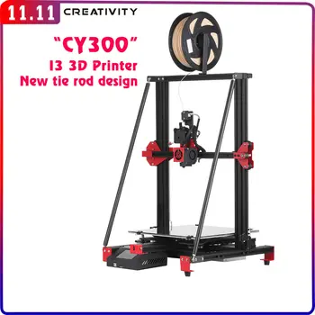 

Creativity FDM CY300 I3 3D printer kit ultra-quiet main TMC2208 driver mute supports automatic leveling large area printing size