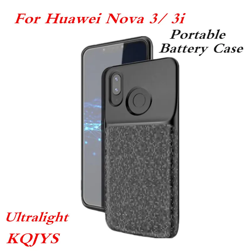 KQJYS 5200 мАч ультра тонкий чехол для зарядки аккумулятора Huawei Nova 3i внешний