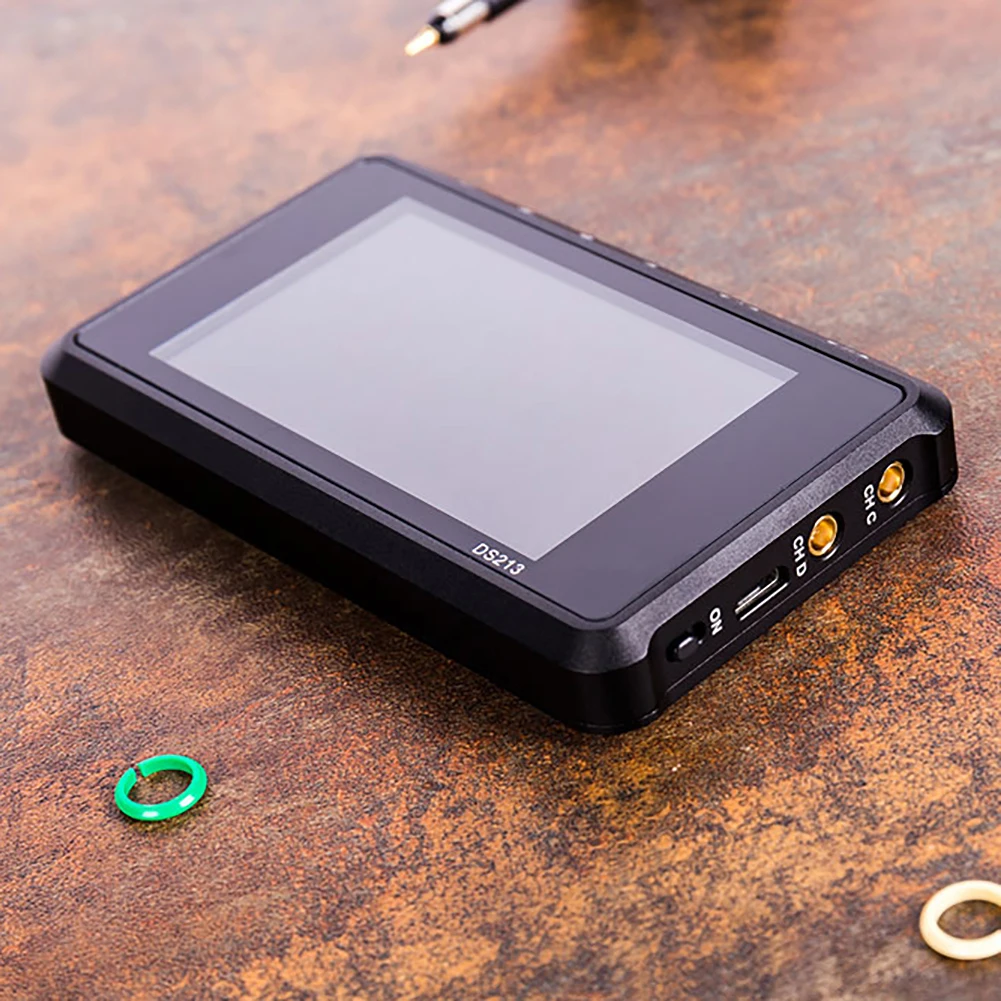 Мини цифровой осциллограф DIY Kit 4 канала 100 мс/с ЖК-дисплей USB осциллограф карманный размер хранения Обучающий набор осциллограф