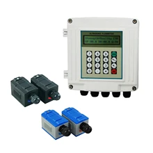 

Ultrasonic Flow Meter TUF-2000SW wall mounted clamp on digital water Flowmeter RS485 Interface TS-2 TM-1 TL-1 TS-2-HT TM-1-HT