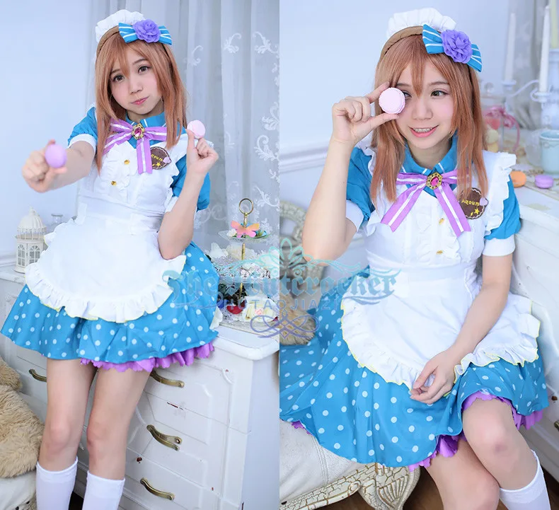 Милый! Солнечный свет! Aqours Mijyuku Kunikida Hanamaru платье День Святого Валентина