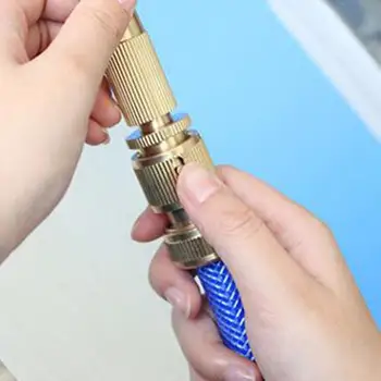 

3" / 4" Gold High Pressure Hose Spray Gun Brass Head Garden Water Nozzle New brass