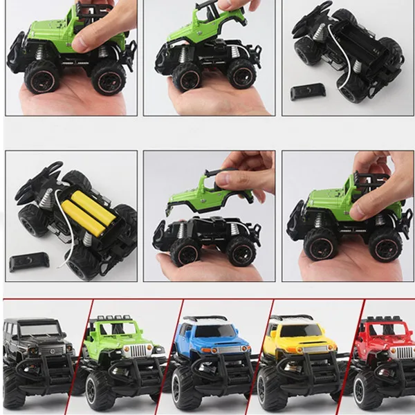 1:43 Four Channel RC Car Radio Control Car Mini Off-road Vehicle 6146 Remote Crawler Model Toys for Children 1:43 Four Channel RC Car Radio Control Car Mini Off-road Vehicle 6146 Remote Crawler Model Toys for Children