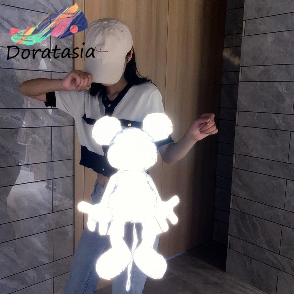 DORATASIA Фирменная Распродажа для парка отдыха Игрушка мультяшный Микки отражение Мода ночью сумки косплея